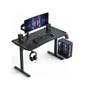 Комп'ютерний стіл GT Racer T-1452 Black (T-1452 (140x60x73) Black) - зменшене зображення 3