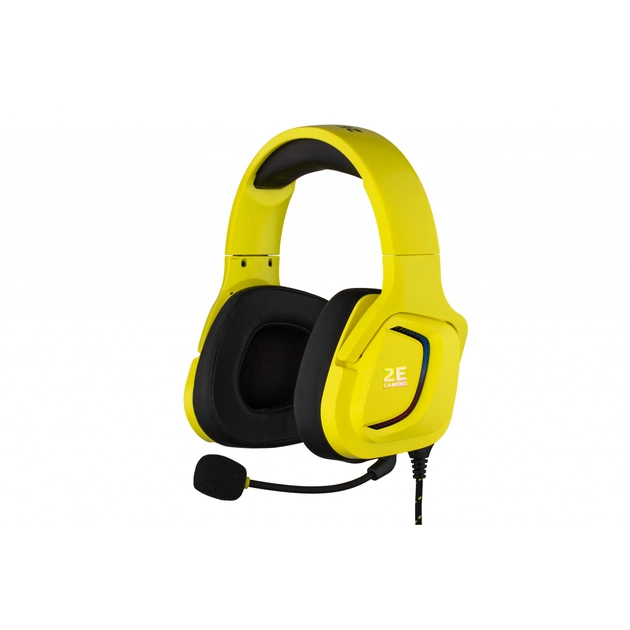 Навушники 2E HG340 RGB USB 7.1 Yellow (2E-HG340YW-7.1) - зображення 1