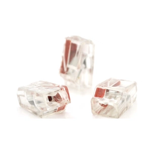 З'єднувач кабелю 2-pin аналог WAGO К773-252, 50штпак Voltronic (К773-252/50) picture 1