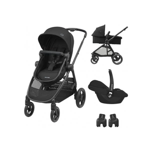 Коляска Maxi-Cosi 3 в 1 Zelia Duo (Essential Black) (1930672110) зображення 1