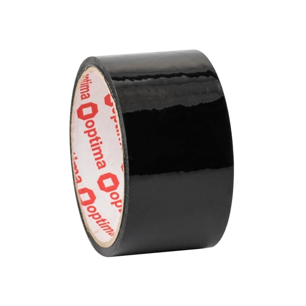 Скотч Optima 48 мм х 30 м, черный (O45304-01) - изображение 1