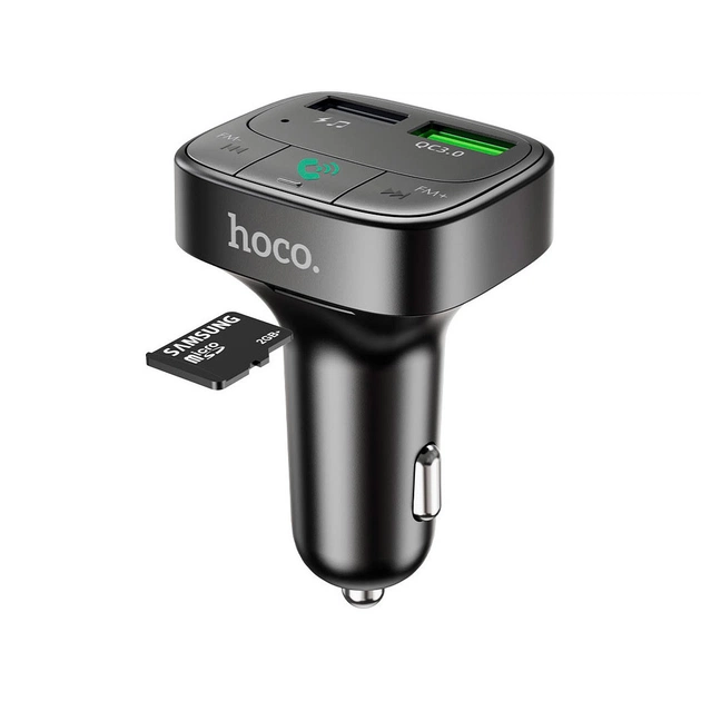 FM модулятор HOCO E59, Black, Box (E59) - picture 5