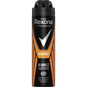 Антиперспирант Rexona Men Workout 150 мл (8717163891735/8710847874901) изображение 1