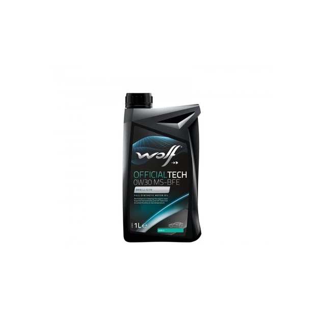 Моторна олива Wolf OFFICIALTECH 0W30 MS-BFE 1л (8336317) - изображение 1