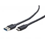 Дата кабель USB 3.0 AM to USB-C 1.0m Cablexpert (CCP-USB3-AMCM-1M) - уменьшенное изображение 1