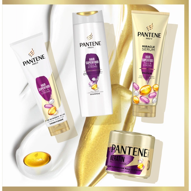 Кондиціонер для волосся Pantene Pro-V Miracle Serum Поживний коктейль Об'ємне та міцне 200 мл (8001090856005) - picture 6