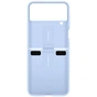 Чохол-накладка Samsung Silicone Cover with Ring для Samsung Galaxy Flip 4 SM-F721 Arctic Blue (EF-PF721TLEGUA) - уменьшенное изображение 1