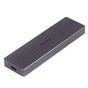 Внешний карман Maxxter M.2 NVMe PCIe, USB 3.2 Type-C, Metal, Black (EHDE-2280D-01) - уменьшенное изображение 1
