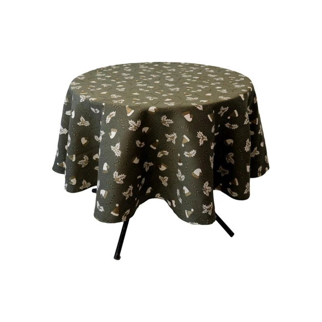 Скатерть Прованс Шапочки на зеленом Dх180 см (036870) - изображение 10