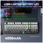 Клавиатура Attack Shark X98 RGB Wireless/Bluetooth/USB UA Moonlight Night (X98ML_AS) - уменьшенное изображение 7