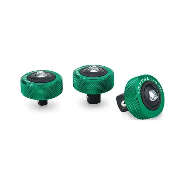 Тріскачка Toptul міні, дисковий механізм 1/4", 1/2", 3/8", 3шт. (GAAR0302) - зображення 1