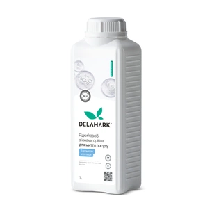 Средство для ручного мытья посуды DeLaMark С ионами серебра Алоэ вера 1 л (4820152334114) изображение 1