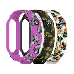 Ремінець до фітнес браслета Armorstandart комплект 3шт Xiaomi Mi Band 7/6/5 TW (ARM77066) зображення 1