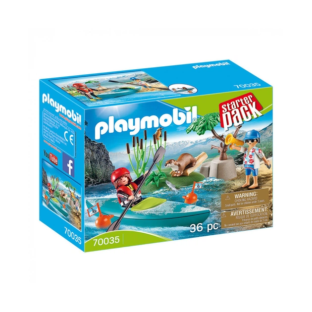 Конструктор Playmobil Starter Pack Каякинг (6336470) - изображение 1