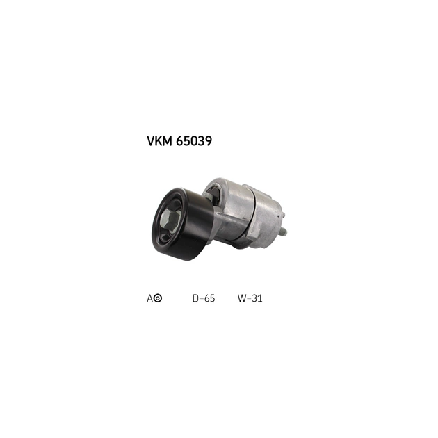 Натягувач ременя з роликом SKF VKM 65039 - picture 1