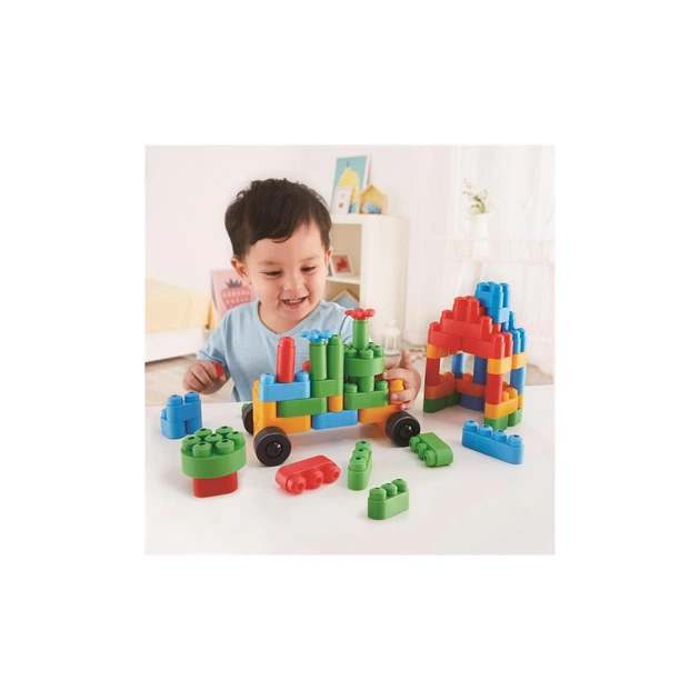 Конструктор PolyM Будівельник 80 деталей (760008) - изображение 1