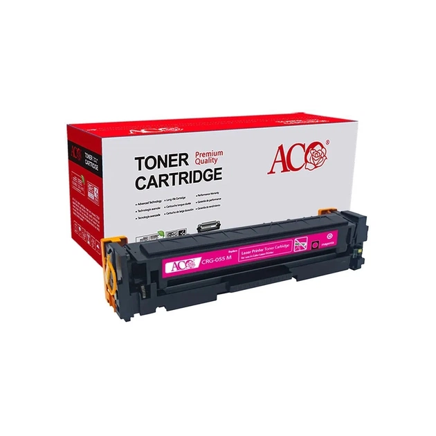 Картридж ACO Canon 055H Magenta, without chip (ACO-CRG-055HMNC) - изображение 1