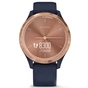 Смарт-годинник Garmin vivomove 3S, Rose Gold, Navy, Silicone (010-02238-23) - зменшене зображення 6