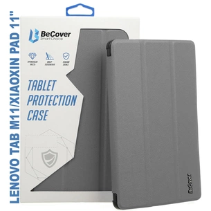 Чохол до планшета BeCover Smart Case Lenovo Tab M11 (2024) TB-TB330FU/Xiaoxin Pad 11 (2024) 11" Gray (710753) зображення 1