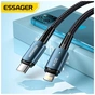 Дата кабель USB-C to Lightning 0.5m 20W black Essager (EXCTL-CGB01) - уменьшенное изображение 6