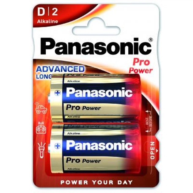 Батарейка Panasonic D LR20 Pro Power * 2 (LR20XEG/2BP) - изображение 1