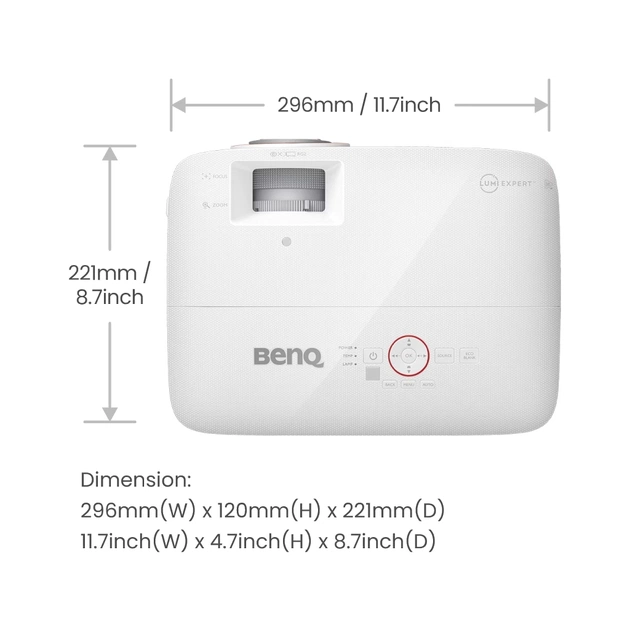 Проектор BenQ TH671ST (9H.JGY77.1HE) - изображение 8