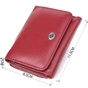 Гаманець ST Leather З натуральної шкіри Бордовий (23073) - зменшене зображення 3