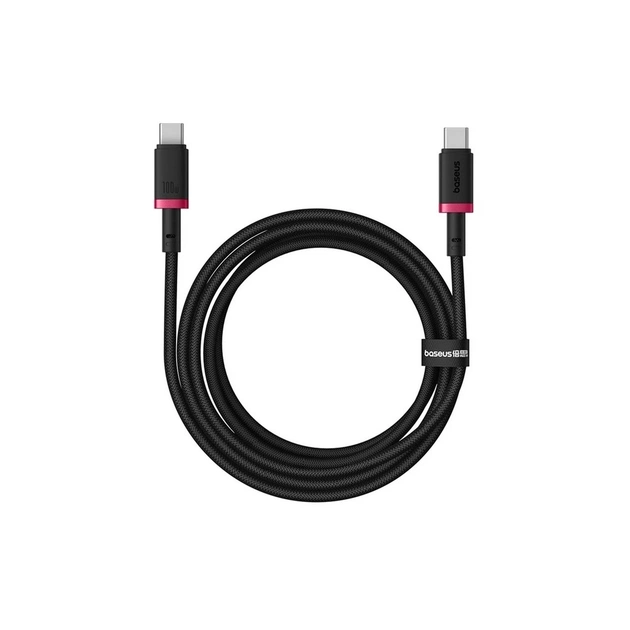 Дата кабель USB-C to USB-C 2.0m 100W Dura Series black red Baseus (P10377803U01-03) - изображение 1