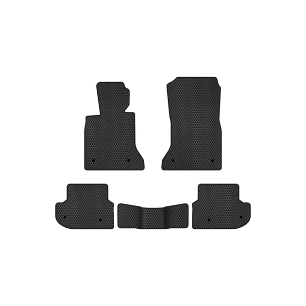 Коврик в салон EVAtech BMW 5 Series (F10) Mechanical seats 2010-2013 6 п (BM31054CB5BW8RBB) - изображение 1