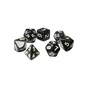 Набір кубиків для настільних ігор Games 7 Days Transparent 7 Dice Set - Black (g7dtran10) - зменшене зображення 1
