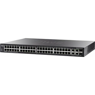 Комутатор мережевий Cisco SG350-52P-K9-EU зображення 1