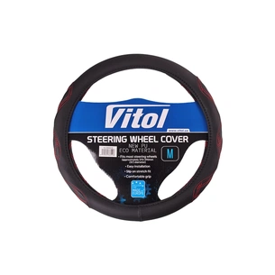 Чехол на руль VITOL M чорн (VLU-2408003 M) изображение 1