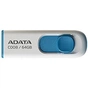 USB флеш накопичувач ADATA 64GB C008 White+Blue USB 2.0 (AC008-64G-RWE) - зменшене зображення 1