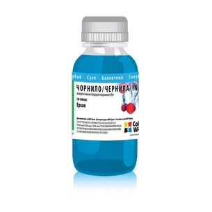 Чорнило ColorWay Epson SC 67/87/79/91/T26 200мл Cyan (CW-EW400C02) зображення 1