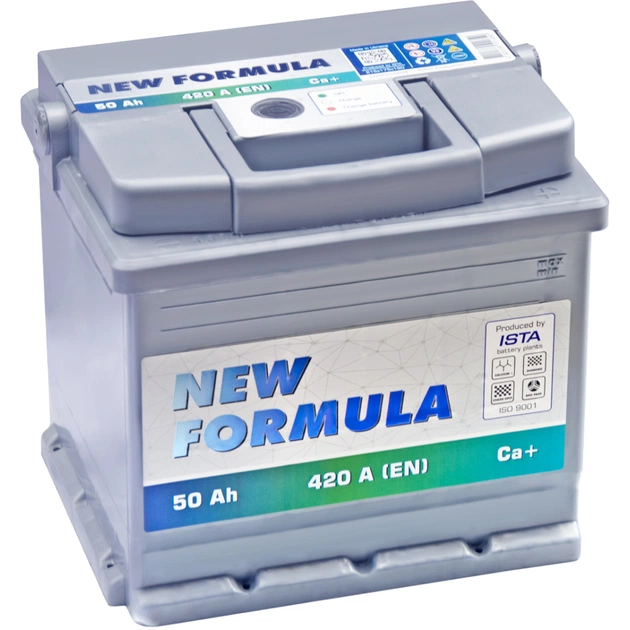Аккумулятор автомобильный NEW FORMULA 50Ah Ев (-/+) 420EN (5502204209) - изображение 1