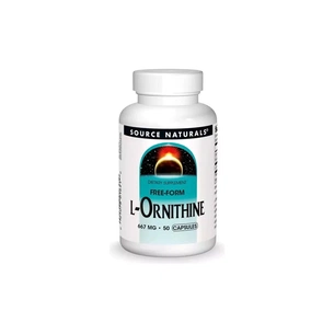 Амінокислота Source Naturals Орнітин, 667 мг, L-Ornithine, 50 капсул (SN1641) зображення 1