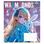 Зошит 1 вересня Warm Bonds А5 12 аркушів лінія (768111) - зменшене зображення 2