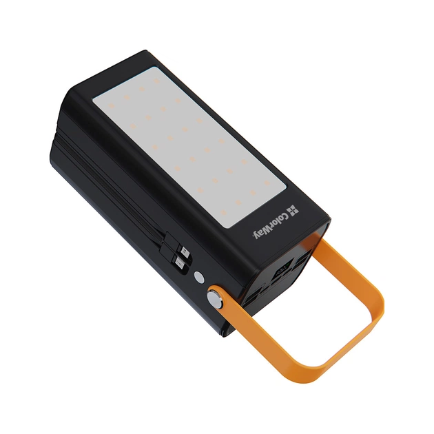 Батарея універсальна ColorWay 80 000 mAh LCD/Lamp (USB/QC3.0 + USB-C/PD/22.5W) Black (CW-PB800LPA8BK-PDD) - зображення 4