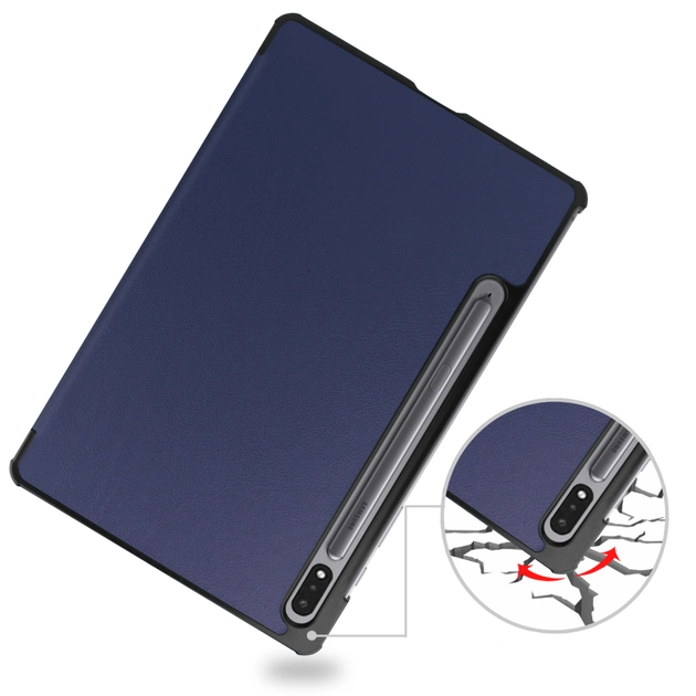 Чохол до планшета BeCover Smart Case Samsung Galaxy Tab S10 FE (SM-X520/SM-X526) 10.9" Deep Blue (713274) - зображення 6