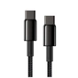 Дата кабель USB-C to USB-C 1.0m 100W black Baseus (CATWJ-01) - зменшене зображення 3