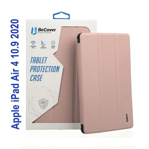 Чохол до планшета BeCover Direct Charge Pen mount Pencil Apple iPad Air 4 10.9 2020/2022 Pink (706797) зображення 1