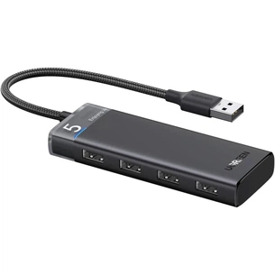 Концентратор Ugreen USB 3.0 to 4xUSB 3.2 Gen1 CM653 black (15548) зображення 1