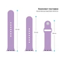 Ремінець до смарт-годинника Armorstandart Sport Band (3 Straps) для Apple Watch 42 (Series 11-10)/41/40/38 Lilac (ARM51939) - зменшене зображення 3