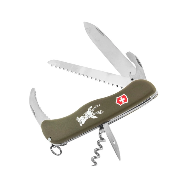 Ніж Victorinox Hunter оливковий (0.8873.4) - изображение 1