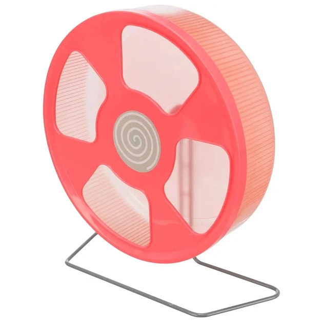 Іграшка для гризунів Trixie Бігове колесо на підставці d:20 см (кольори в асортименті) (4047974610107) - picture 5