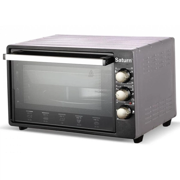 Електропіч Saturn ST-EC1080 Grey - зображення 1