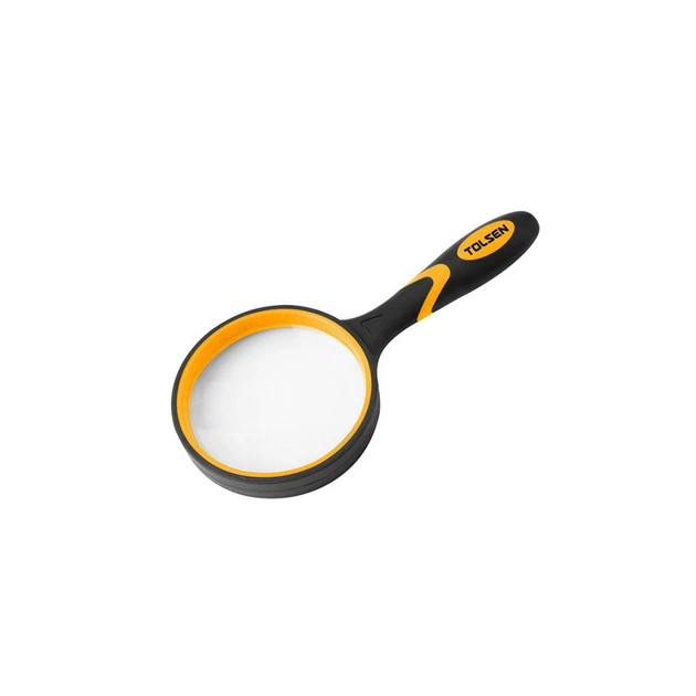 Лупа Tolsen 4Х, лінза 75 мм, Ерго ручка (50011) - picture 1