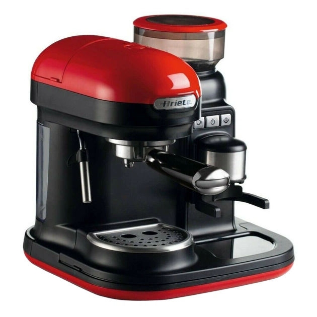 Ріжкова кавоварка еспресо Ariete 1318 Espresso Moderna Red (00M131800AR0) - зображення 1