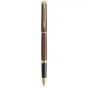 Ручка пір'яна Waterman HEMISPHERE Metallic Copper Red GT  FP F (12 092) - зменшене зображення 1