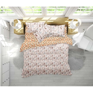 Постільна білизна MirSon Бязь 17-0530 Bambi Євро (2200003676303) зображення 1